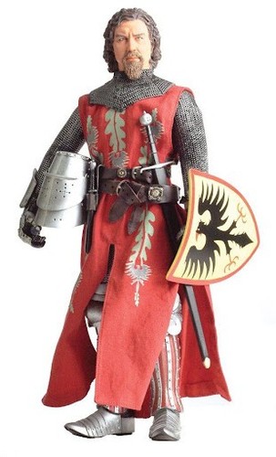 Medieval knight scale - medieval, 1/6