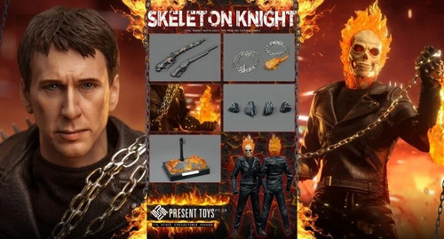 Ghost rider present - rider,